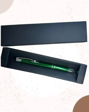 Fémházas toll | Sötétzöld színű - Személyre szabható gravírozással