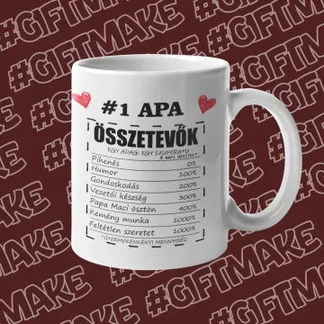#1 APA | Bögre Ajándék Apáknak