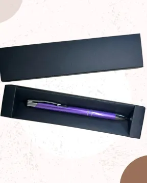 Fémházas toll | Lila - Személyre szabható gravírozással