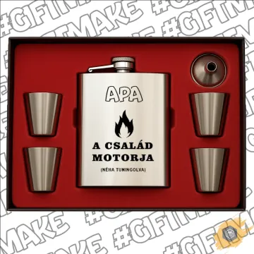 APA a család motorja | Flaska Szett