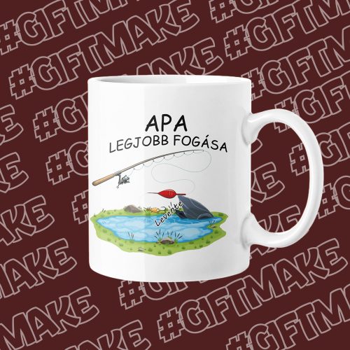 Apa legjobb fogása - Bögre Apáknak